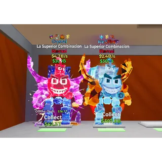 Fortnite Steal The Brainrot     Crystal  lce&Fire   La Superior Combinacion