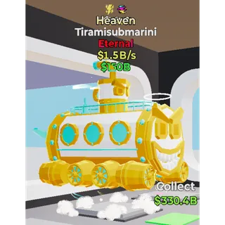 Fortnite Steal The Brainrot  Heaven Tiramisubmarini