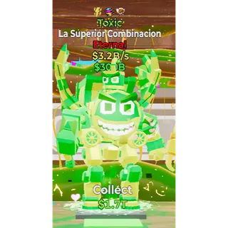 Fortnite Steal The Brainrot Toxic La Superior Combinacion 3trait  3.2B/S