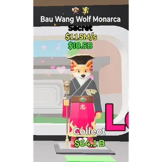 Fortnite Steal The Brainrot Bau Wang Wolf Monarca