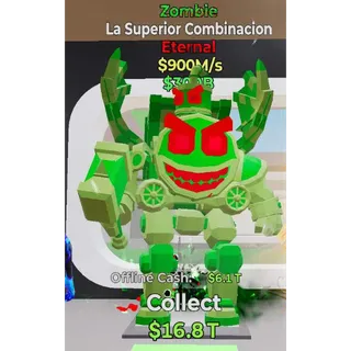 Fortnite Steal The Brainrot  ZombieLa Superior Combinacion