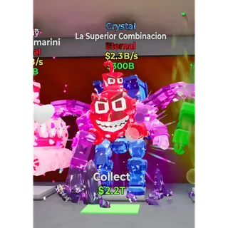 Fortnite Steal The Brainrot    Crystal La Superior Combinacion
