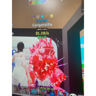 Fortnite Steal The Brainrot  Crystal Gorgonzilla