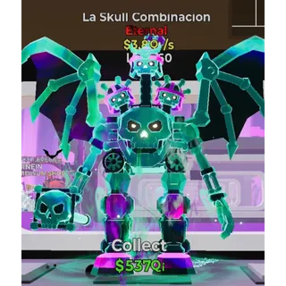 Fortnite Steal The Brainrot Halloween La Skull Combinacion 