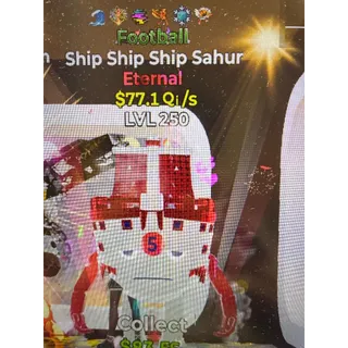 Fortnite Steal The Brainrot Footboll Ship Ship Ship Sahur 6Trait