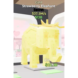 Fortnite Steal The Brainrot  Gold Strawberry Elephant