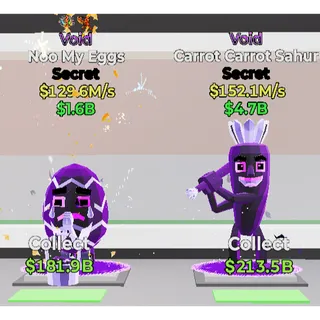 Fortnite Steal The Brainrot  Void Noo My Eggs VoidCarrot Carrot Sahur