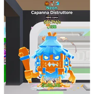 Fortnite Steal The Brainrot   Neon Capanna Distruttore 3trait 
