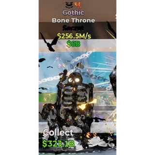 Fortnite Steal The Brainrot Gothic Bone Throne 2trait 