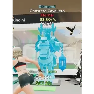 Fortnite Steal The Brainrot  Diamond Ghostero Cavallero