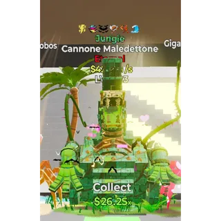 Fortnite Steal The Brainrot  Jungle Cannone Maledettone 6trait
