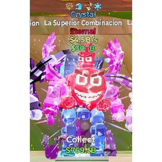 Fortnite Steal The Brainrot  Crystal  La Superior Combinacion 4trait 4.5B/S