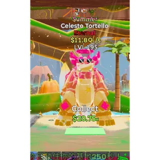 Fortnite Steal The Brainrot Summer Celesto Tortello 