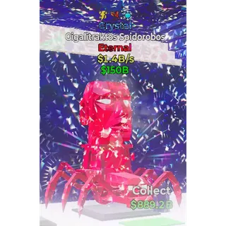 Fortnite Steal The Brainrot   Crystal Gigalitraktos Spidorobos 3trait  1.4B/s