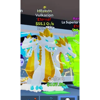 Fortnite Steal The Brainrot  Heaven Vulkarion 1trait