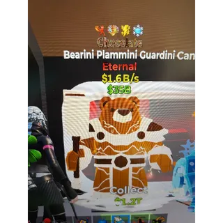 Fortnite Steal The Brainrot  Chocolate Bearini Plammini  4trait 1.6B/S