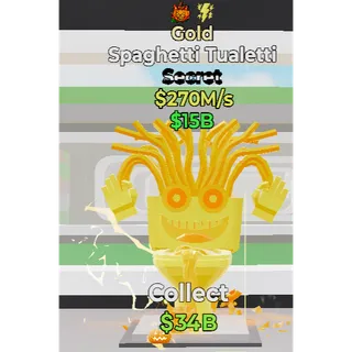 Fortnite Steal The Brainrot   Gold Spaghetti Tualetti