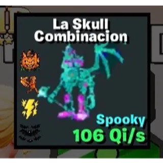 Fortnite Steal The Brainrot Halloween La Skull Combinacion 4trait 250lvl 106Qi