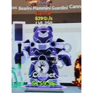 Fortnite Steal The Brainrot vold Bearini Plammini Guardini 