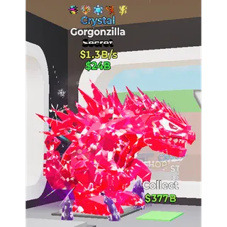 Fortnite Steal The Brainrot  Crystal Gorgonzilla