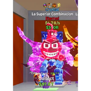 Fortnite Steal The Brainrot     Crystal  La Superior Combinacion 4trait 4.7B/S 