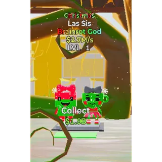 Fortnite Steal The Brainrot Christmas Las Sis