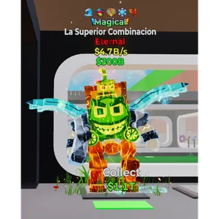Fortnite Steal The Brainrot Magical La Superior Combinacion  5trait 4.7B/S