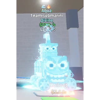 Fortnite GO UP   Brainrot  Aqua Tiramisubmarini