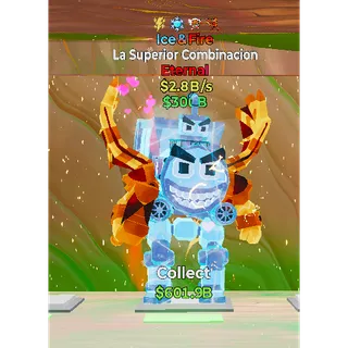 Fortnite Steal The Brainrot  Ice&Fire La Superior Combinacion 4trait 2.8B/S