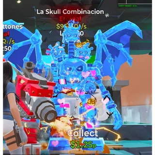 Fortnite Steal The Brainrot La Skull Combinacion 7trait