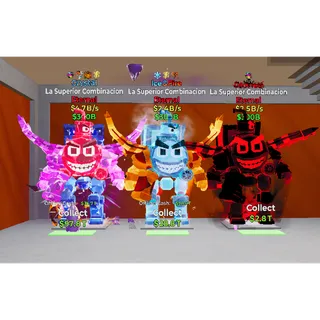 Fortnite Steal The Brainrot     Crystal  lce&Fire  Darkness  La Superior Combinacion