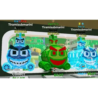 Fortnite Steal The Brainrot  Aqua Tiramisubmarini 