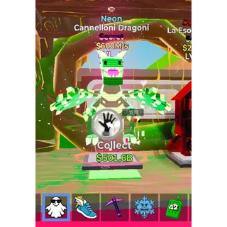 Fortnite Steal The Brainrot Neon Cannelloni Dragoni 1trait