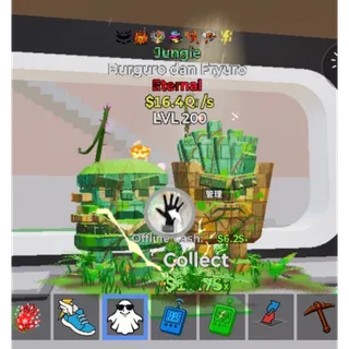 Fortnite Steal The Brainrot Jungle Burguro dan Fryuro 7trait