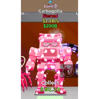 Fortnite Steal The Brainrot   Lovely Garbagzilla 1trait  1.2B/S