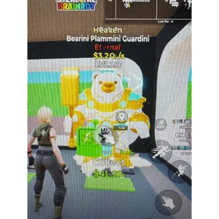 Fortnite Steal The Brainrot Heaven Bearini Plammini Guardini 