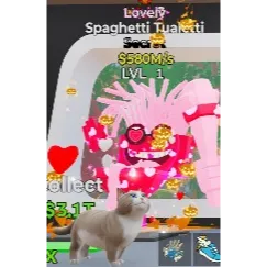 Fortnite Steal The Brainrot  Lovely  Spaghetti  Tualeti 1trait 