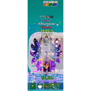 Fortnite Steal The Brainrot Rave Kitsunaura 4Trait