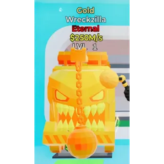 Fortnite Steal The Brainrot Gold Wreckzilla