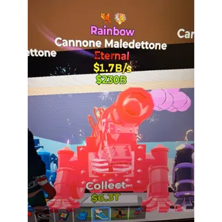 Fortnite Steal The Brainrot  RainbowCannone Maledettone 2trait  1.7B/S