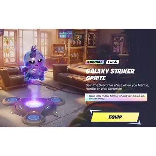 Fortnite BATTLE ROYALE GALAXY STRIKER SPRITE