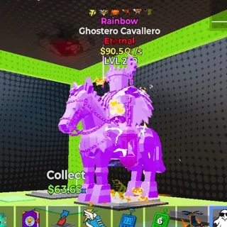 Fortnite Steal The Brainrot Rainbow Ghostero Cavallero  6Trait