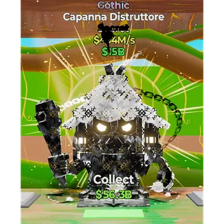 Fortnite Steal The Brainrot  Gothic Capanna Distruttore 