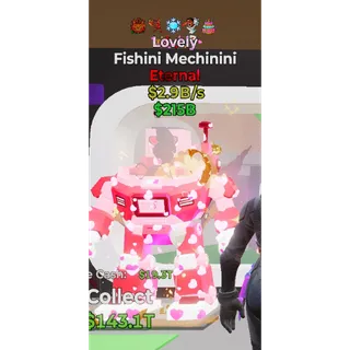 Fortnite Steal The Brainrot  Lovely Fishini Mechinini 5trait 2.9B/S