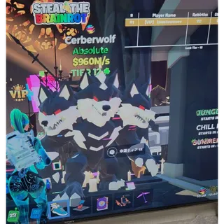 Fortnite Steal The Brainrot   Cerberwolf 1trait