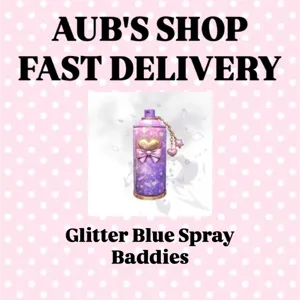 Glitter Blue Spray