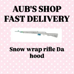 Snow Wrap Rifle Da Hood