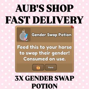 3X GENDER SWAP POTION