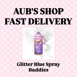 Glitter Blue Spray