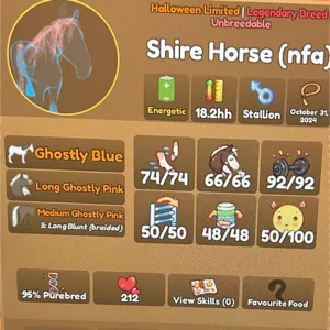 Blue&Pink Ghostly Shire